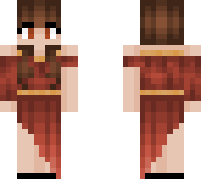 red dress