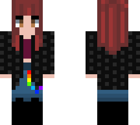 red haired alt person