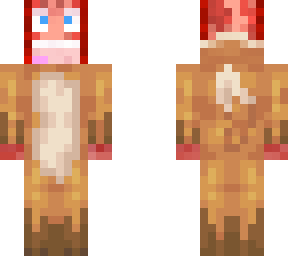 sausage fox onesie hood down3 work oj mygod