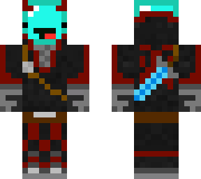 skeppy w/ badboyhalo's outfit (demon & angel)