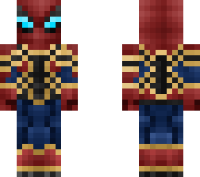 64 by 64 spider man | Minecraft Skins
