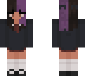 split dye school girl