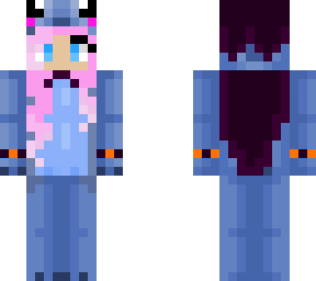 stitch holloween skin