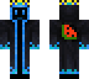 the blue melon king(with crown)