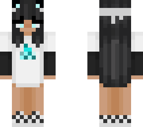 vaniyf's blue girl sapnap cat skin