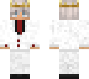 white suit
