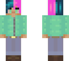 winter skin - practising hue shifting and shading