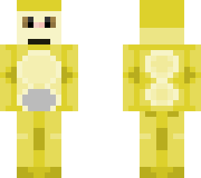 yellow teletubby