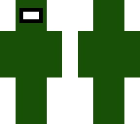 among us dark green
