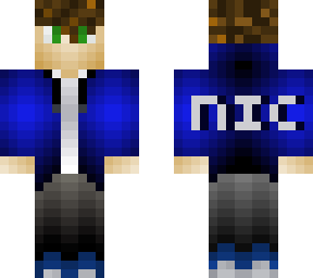 awesome blue kid