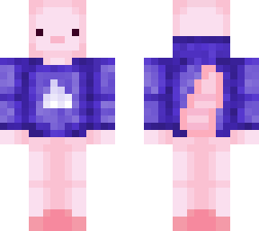 axolotl with galaxy hoodie (classic)