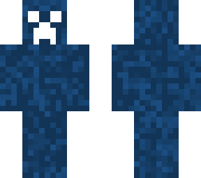 badass blue creeper