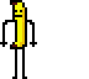 banana stick man