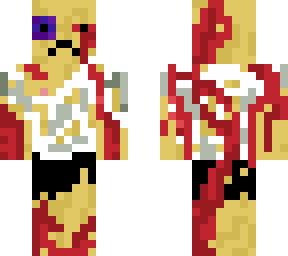 beaten man
