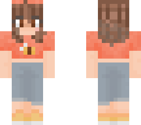 bee girl pink shirt