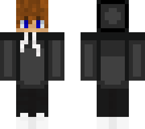 black hoodie