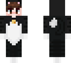 black onesie cat boy