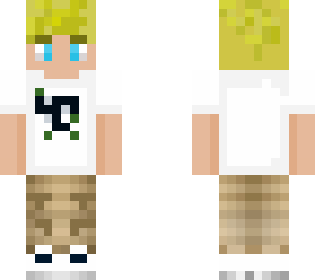 blonde boy (tommyinnit) blue eyes