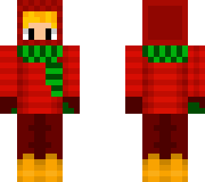blonde hair(winter)