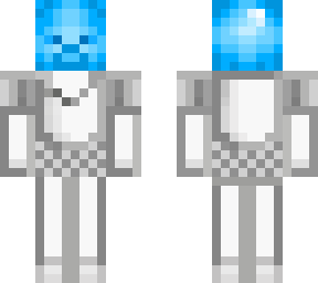 blue colorless guard without a helmet