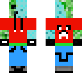 blue corrupted creeper