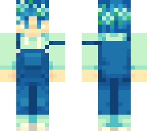 blue flowers