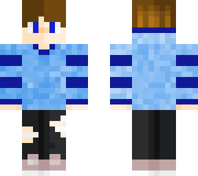 blue hoodie