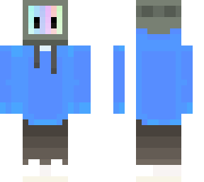 blue loggy sking