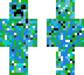 charged creeper (my first skin)
