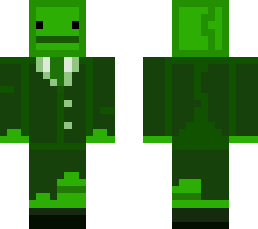 cokethefrog in suit and tie