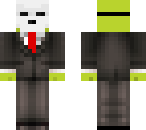 corperate shrek with mask