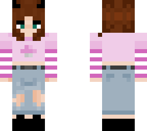 cute egirl devil skin