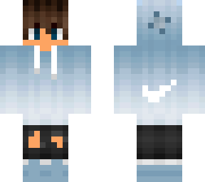 cute light blue hoodie