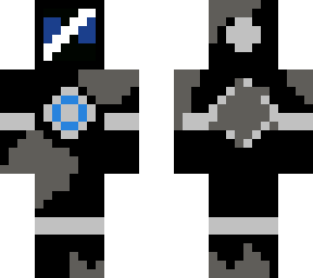 damaged black robot