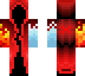deadly skin with fire and ice hands