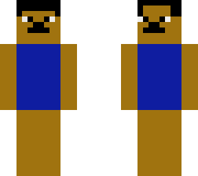 double sieded steve with back of him crooked!!!!!!!!!!!!!