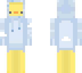 duck in hoodie