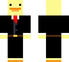 duck in suit