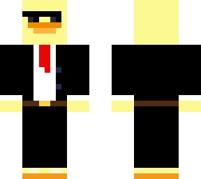 duck in suit
