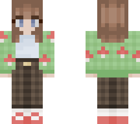 edited mushroom girl