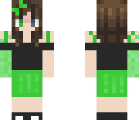 emerald skirt