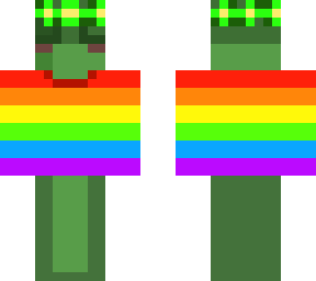 frog with homo sweater <3