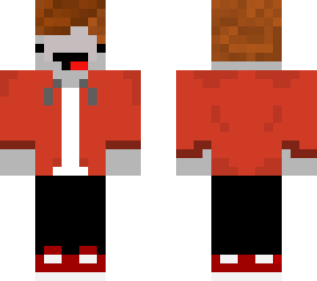 ghost red hoodie boy