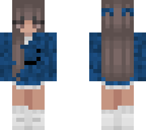 girl dream in blue
