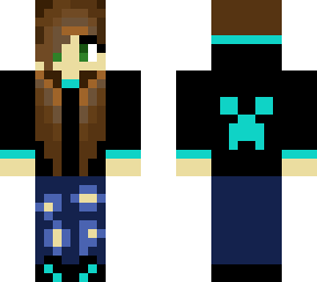 girl in creeper hoodie