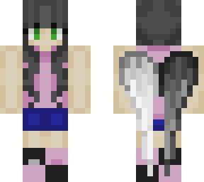 girl with split wings