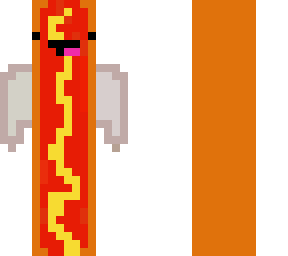 hot dog with wings