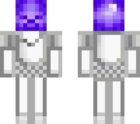 indigo colorless guard without a helmet