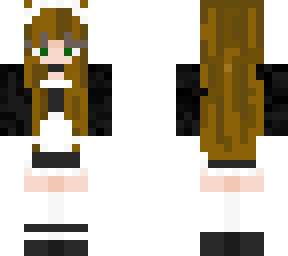 maid girl brown hair:>