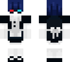 3d 3d Glasses Minecraft Skins